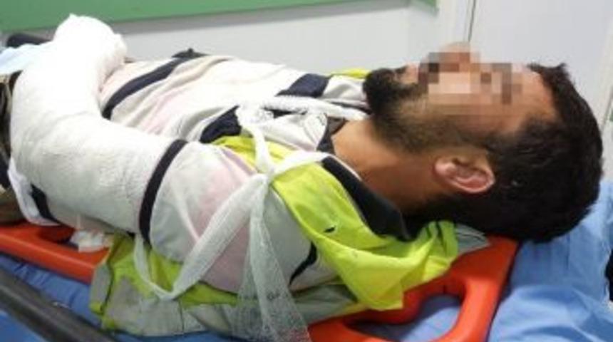 Samsun&rsquo;da İş Kazası: 1 Yaralı