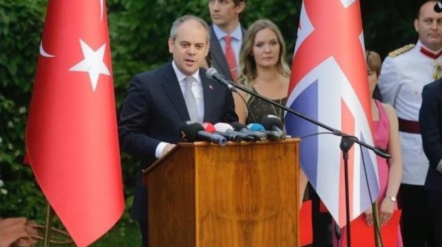 Bakan Kılı&ccedil;, İngiltere B&uuml;y&uuml;kel&ccedil;iliği&rsquo;nin Resepsiyonuna Katıldı