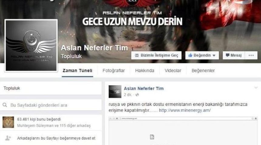Aslan Neferler&rsquo;den Ermenistan&rsquo;a Darbe