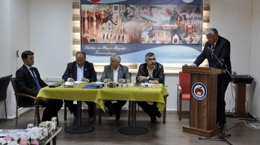 G&uuml;m&uuml;şhane Kent Konseyinde Se&ccedil;imli Genel Kurul Yapıldı