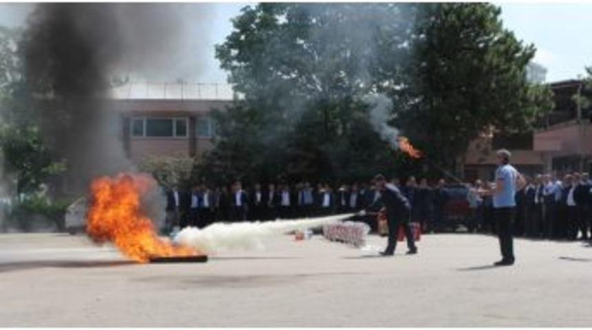 Ego Personeline Yangın Tatbikatı