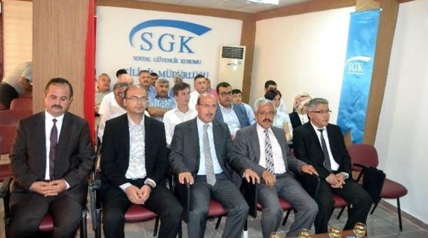 Sgk Personellerine Etik Temalı Seminer Verildi