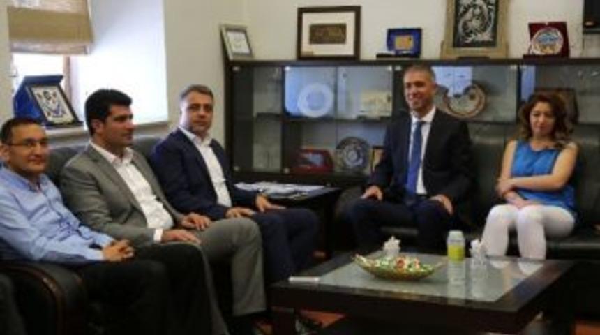 Dicle Y&ouml;netim Danışmanları Derneği Dtso&rsquo;yu Ziyaret Etti