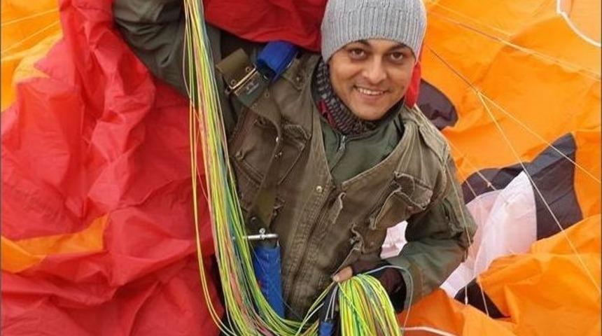 Yama&ccedil; Paraş&uuml;t&uuml;yle 15 Metreden Yere &Ccedil;akıldı