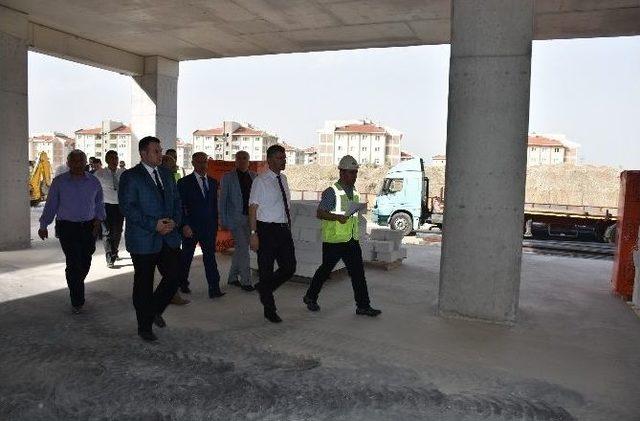 Vali Bektaş 558 Yataklı Hastane İnşaatında İnceleme Yaptı 1
