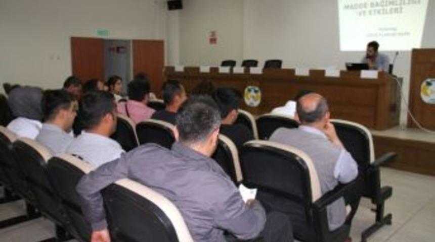 Bağlar Belediyesi Personeline Madde Bağımlılığı Eğitimi