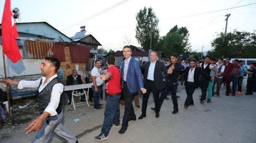 Bakan Vekili Konak Ve İl Başkanı Doğanay Roman D&uuml;ğ&uuml;n&uuml;ne Katıldı