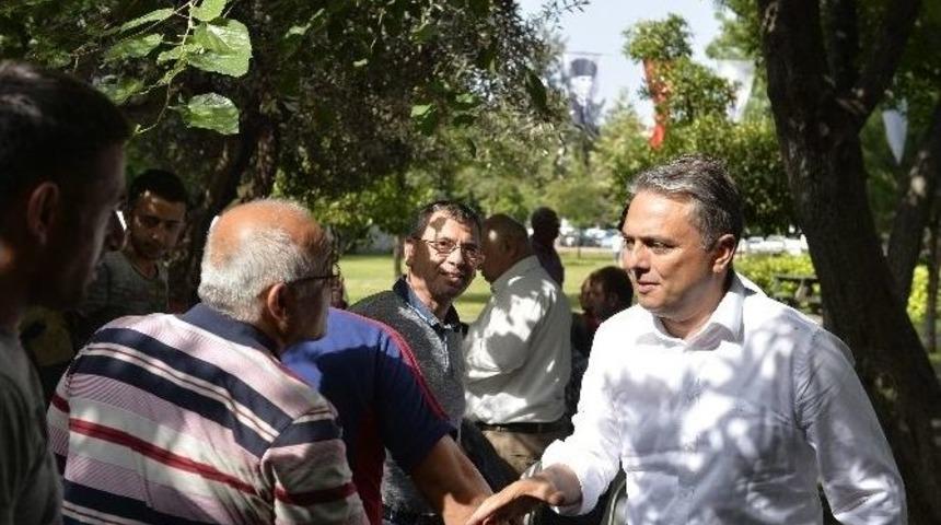 Başkan Uysal, Eski Sanayi Esnafı İle Buluştu