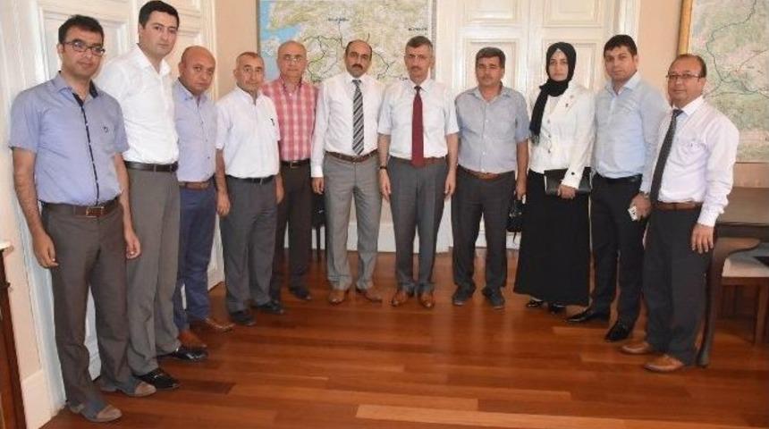 Memur-sen&rsquo;den Vali Bektaş&rsquo;a Veda Ziyareti