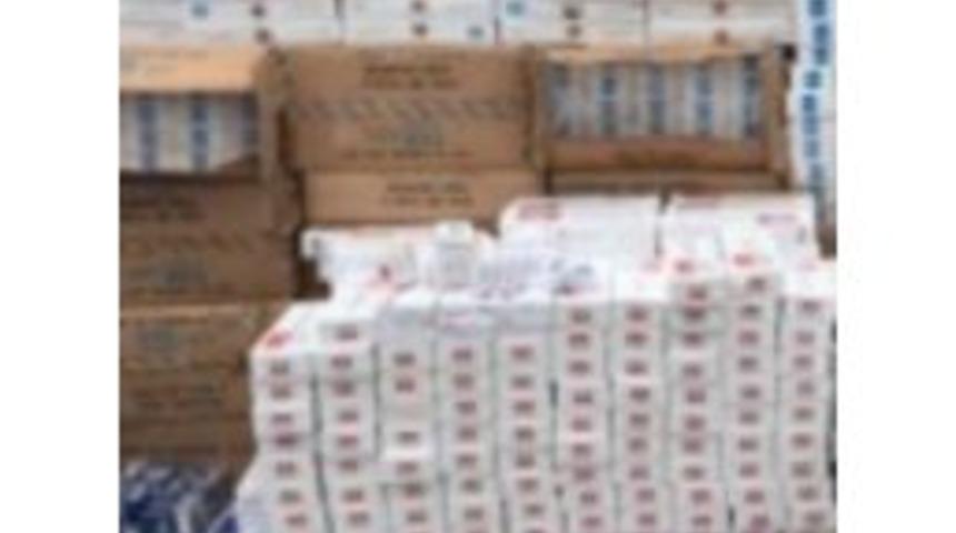 Aşkale&rsquo;de 30 Bin Paket Ka&ccedil;ak Sigara Ele Ge&ccedil;irildi