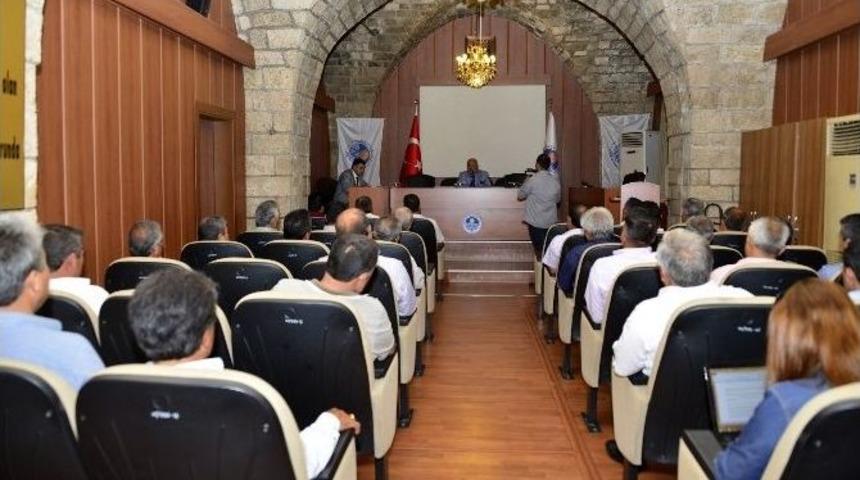 Başkan Kocamaz, Silifke Mahalle Muhtarları İle Bir Araya Geldi