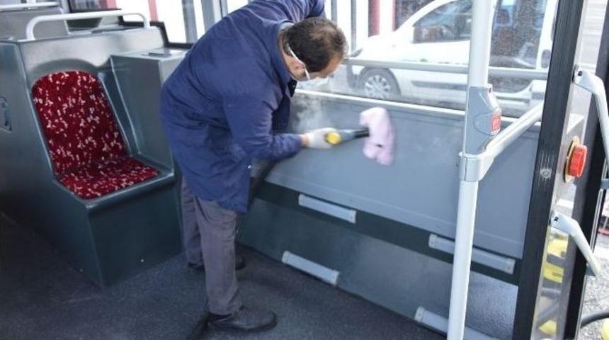 Motaş Ara&ccedil;ları Dezenfekte Ediliyor