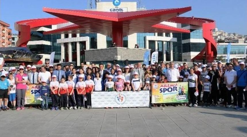 Canik&rsquo;te &ldquo;ailemle Spor Yapıyorum&rdquo; Etkinliği