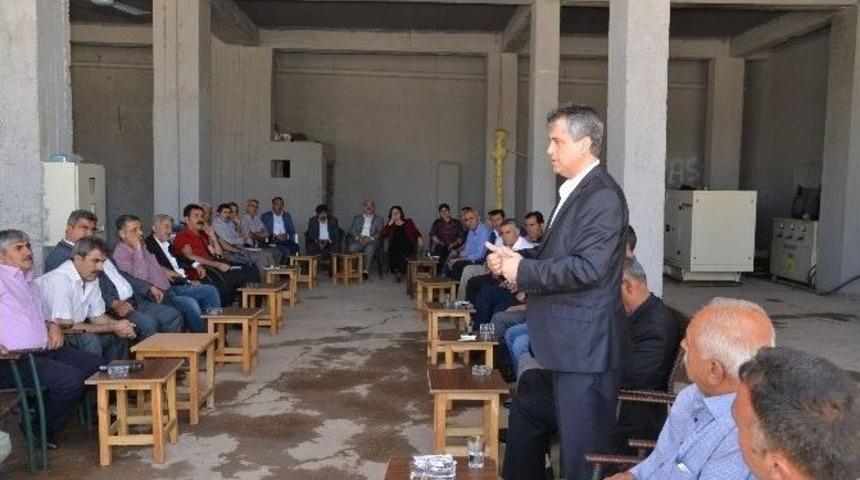 Anlı, Sur Esnafı Ve Muhtarlarla Buluştu