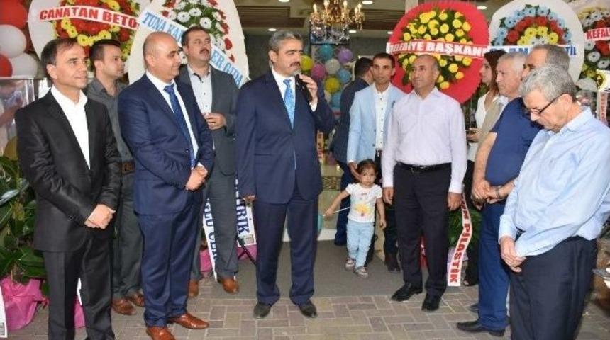 Başkan Alıcık İşyeri A&ccedil;ılışına Katıldı