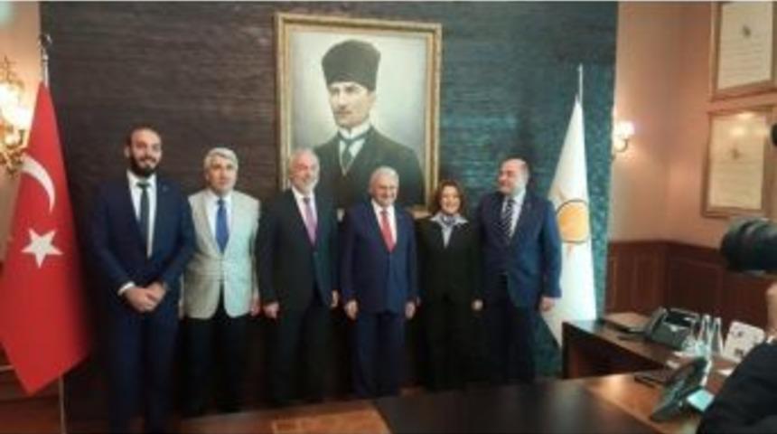 K&uuml;tahya Heyeti, Başbakan Binali Yıldırım&rsquo;la G&ouml;r&uuml;şt&uuml;