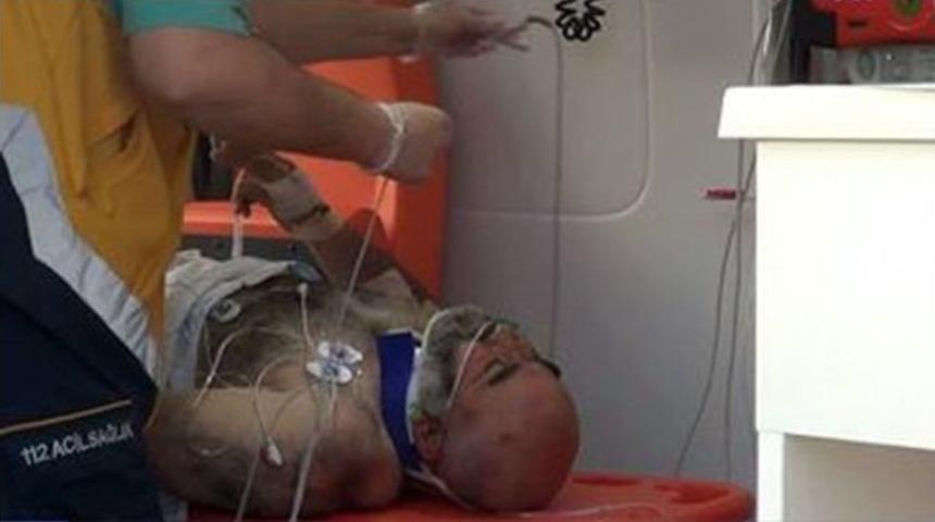 Ayağını Beton Mikserine Kaptıran İş&ccedil;i Yaralandı