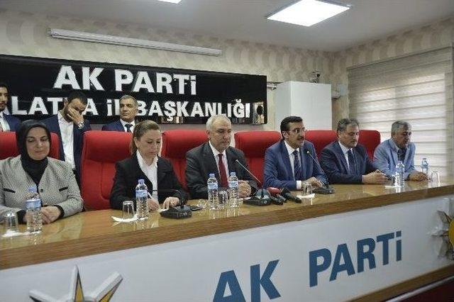 Bakan Tüfenkci’nin Son Durağı Ak Parti Malatya İl Başkanlığı Oldu