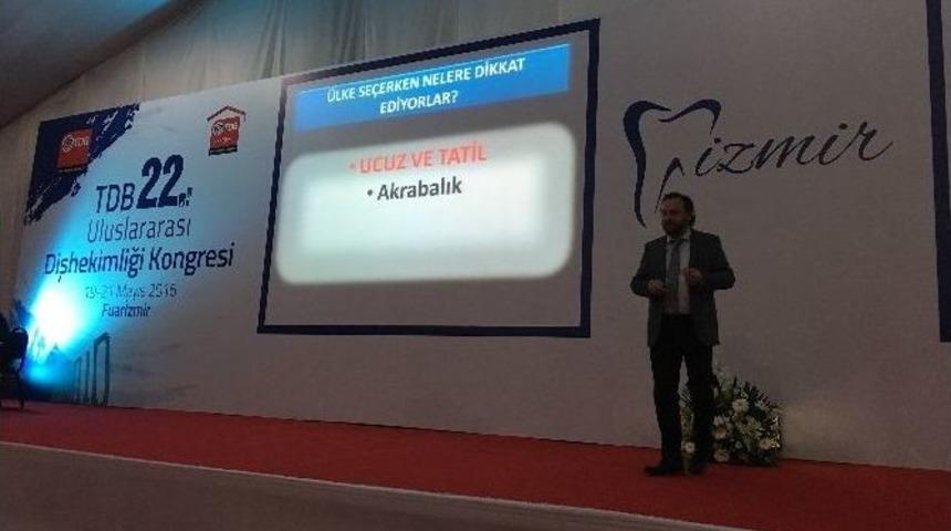 Tdb 22. Uluslararası Kongresine Ad&uuml; Diş Hekimliği Fak&uuml;ltesi Damgası