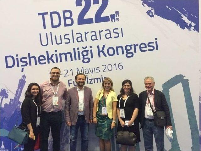 Tdb 22. Uluslararası Kongresine Adü Diş Hekimliği Fakültesi Damgası