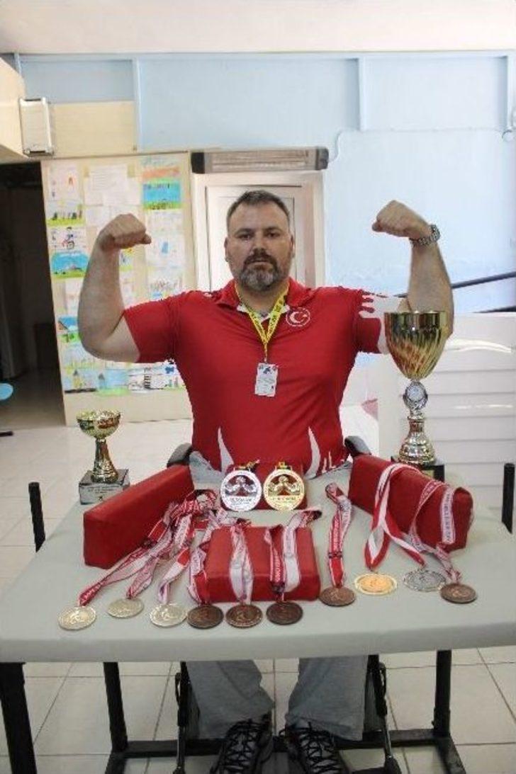 Çanakkaleli Engelli Sporcu Avrupa Şampiyonu G5