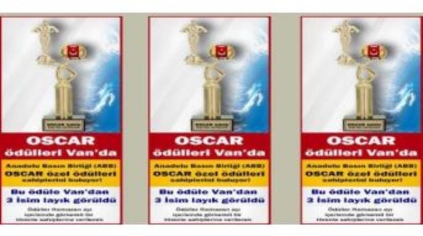 Van&rsquo;da Abb Oscar &Ouml;zel &Ouml;d&uuml;lleri T&ouml;reni Yapılacak