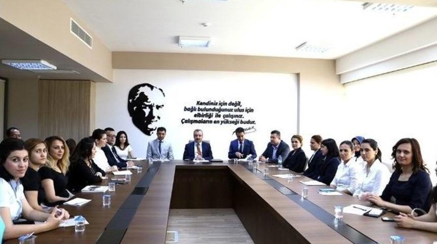 &Ccedil;&ouml;z&uuml;m Merkezi Personeli Toplantıda Buluştu