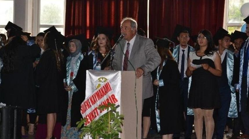 Silifke-taşucu Meslek Y&uuml;ksekokulu&rsquo;nda Mezuniyet Coşkusu