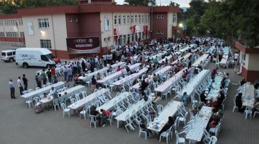 Onbinlerce Bursalı Bu Ramazan Da Btso&rsquo;nun İftar Sofralarında Buluşacak