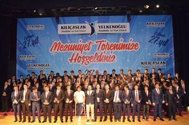 Kılıçaslan Liseleri 19. Dönem Mezunlarını Uğurladı