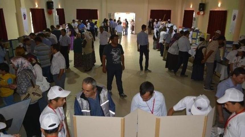 Seki Ortaokulu, T&uuml;bitak Bilim Fuarı A&ccedil;ıldı