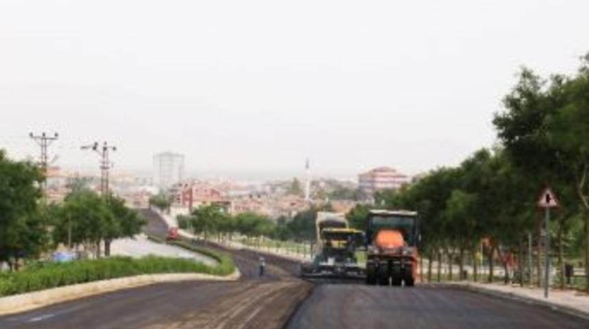 Karaman Belediyesi&rsquo;nin Asfalt &Ccedil;alışmaları