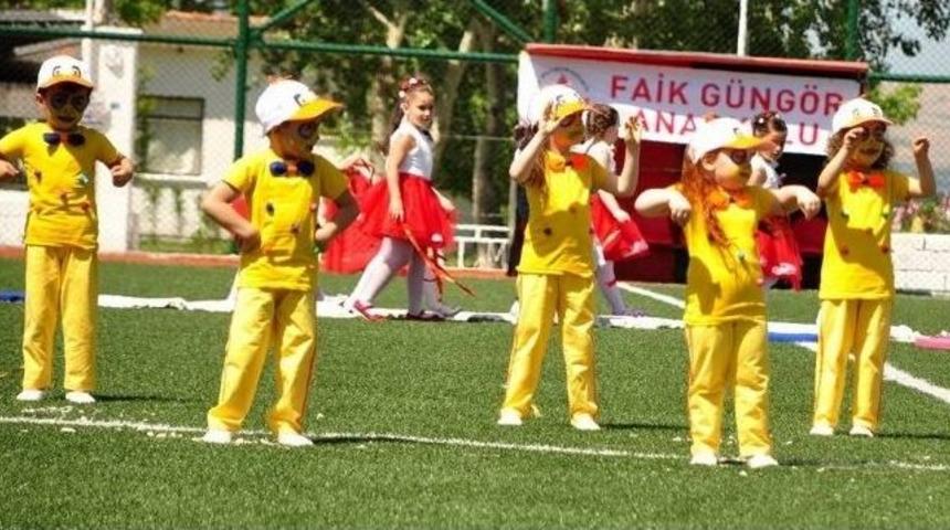 Anaokulu &Ouml;ğrencilerinden Yıl Sonu G&ouml;sterisi