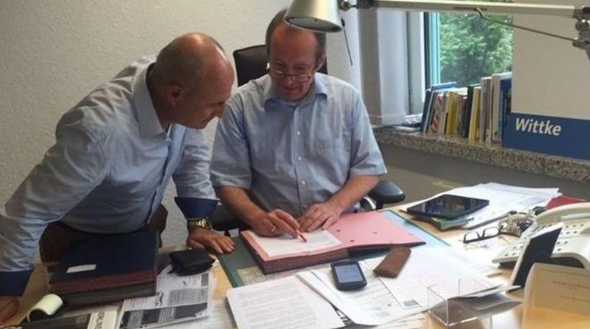 Oliver Wittke, Başkan Akg&uuml;n&rsquo;e Verdiği S&ouml;z&uuml; Tuttu