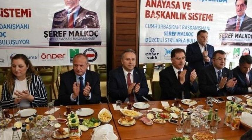 Başdanışman D&uuml;zce Protokol&uuml; İle Kahvaltıda Bir Araya Geldi