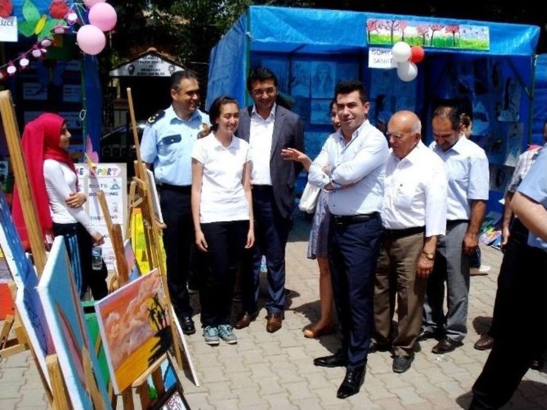Sarıg&ouml;l Atat&uuml;rk Ortaokulundan A&ccedil;ık Hava Sergisi