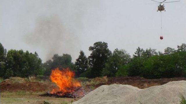 Hatay’da Orman Yangın Tatbikatı