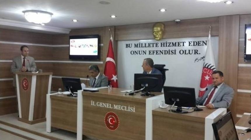Tarım M&uuml;d&uuml;r&uuml; T&uuml;rkmen, Meclisi Bilgilendirdi