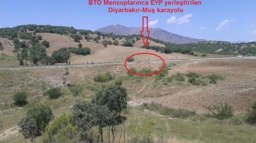 Karayoluna Tuzaklı Patlayıcı İmha Edildi