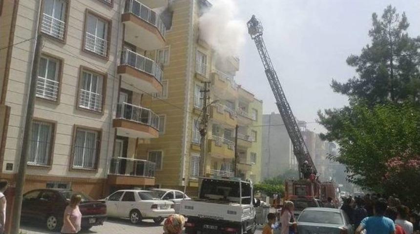 Apartmanda Yangın Paniği