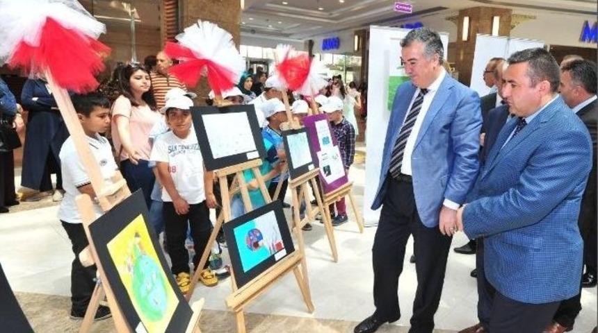 Mithatpaşa İlkokulu Öğrencileri Çevre Temalı Sergi Açtı