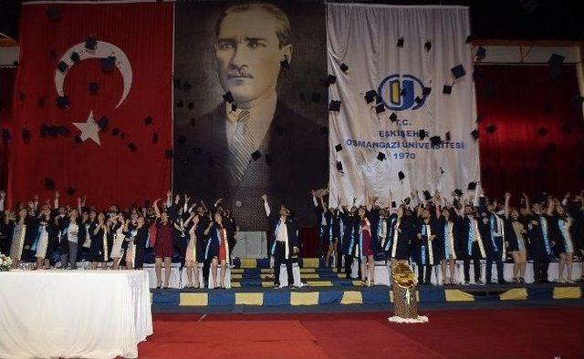 Esogü Tıp Fakültesi 37. Dönem Mezunlarını Verdi