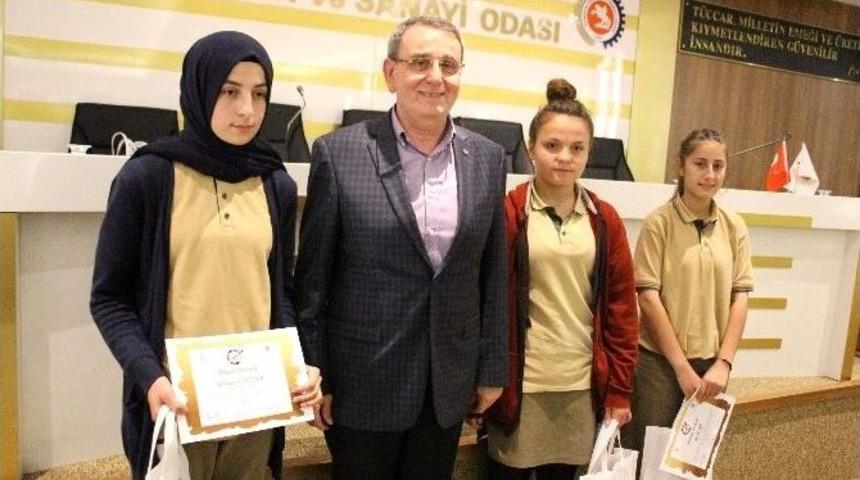 "iş&rsquo;te Ben Projesi"nde Başarılı &Ouml;ğrenciler &Ouml;d&uuml;llendirildi