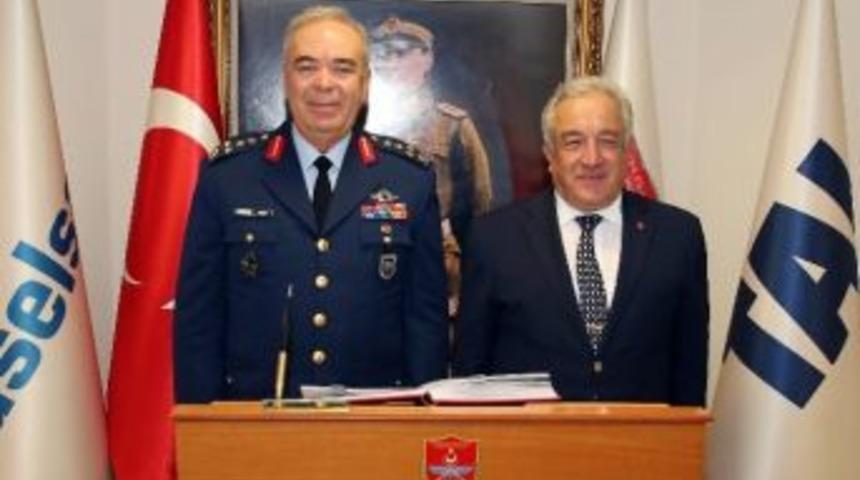 Hava Kuvvetleri Komutanı Orgeneral Abidin &Uuml;nal, Tsk G&uuml;&ccedil;lendirme Vakfı&rsquo;nı Ziyaret Etti