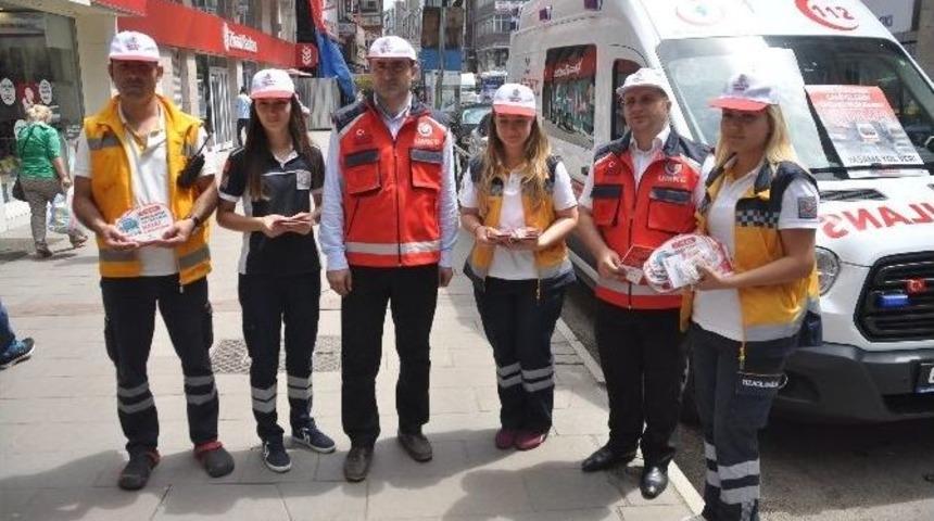 112&rsquo;nin "yaşama Yol Ver&rdquo; Projesi