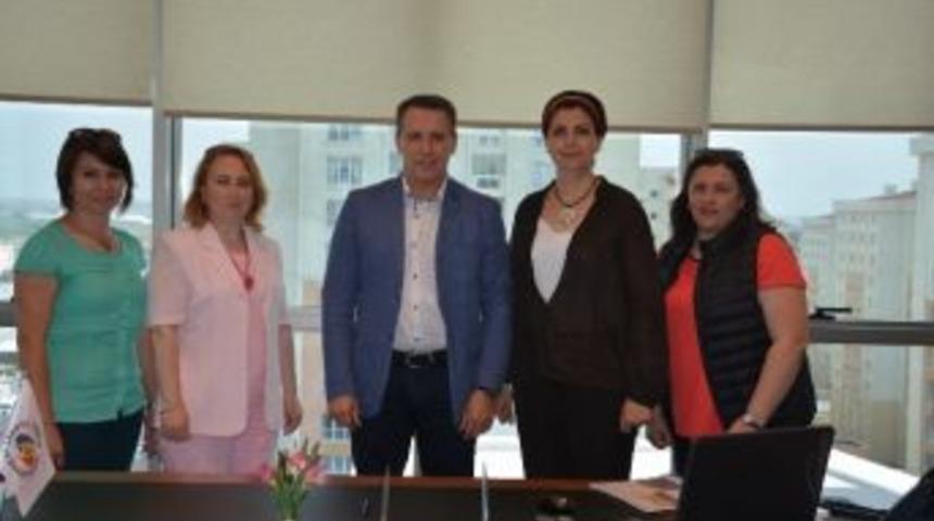 Çorlu İmkb Fen Lisesi Yöneticilerinden Güleroğlu’na Ziyaret