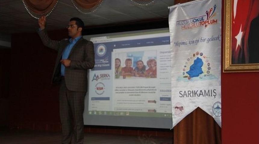 "huzurlu Okul Huzurlu Toplum Projesi Otomasyon Sistemi Ve Tanıtım Eğitimleri Tamamlandı