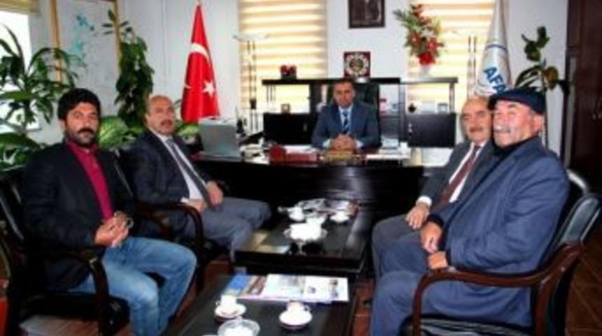 İki Kurum M&uuml;d&uuml;r&uuml;nden Afad İl M&uuml;d&uuml;r&uuml;ne Ziyaret