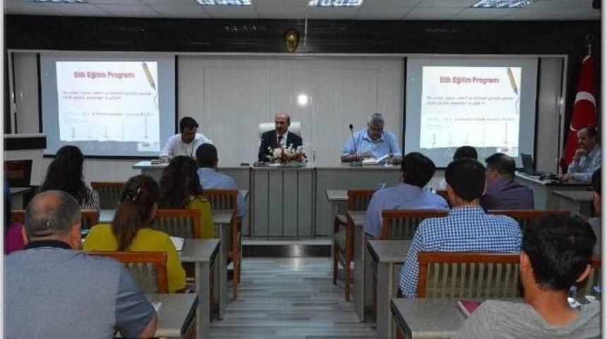 Kilis&rsquo;te İl &Ouml;zel İdare Personeline Etik Değerler Anlatıldı