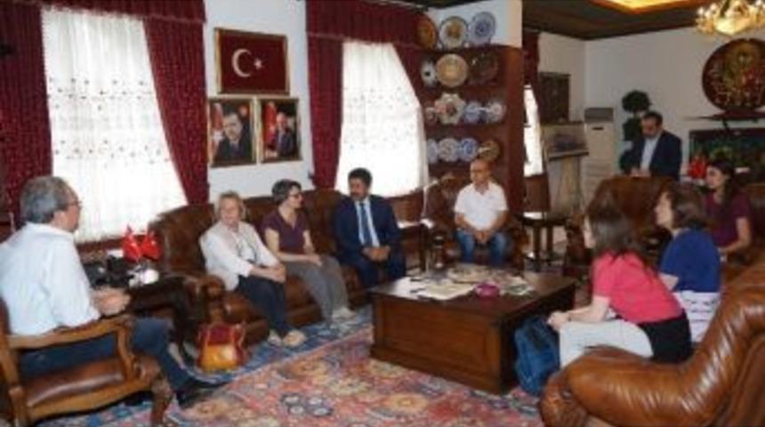 İtaltan Bilim İnsanları Başkan &Uuml;nver&rsquo;i Ziyaret Etti